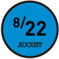 8月