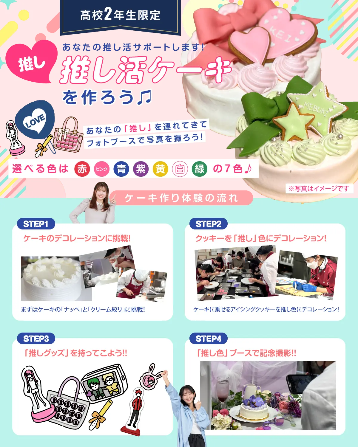 あなたの推し活サポートします！推し活ケーキを作ろう