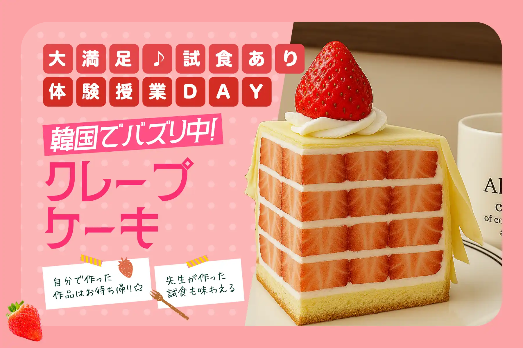 クレープケーキ