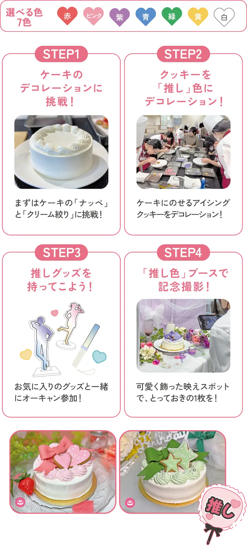推し活ケーキ