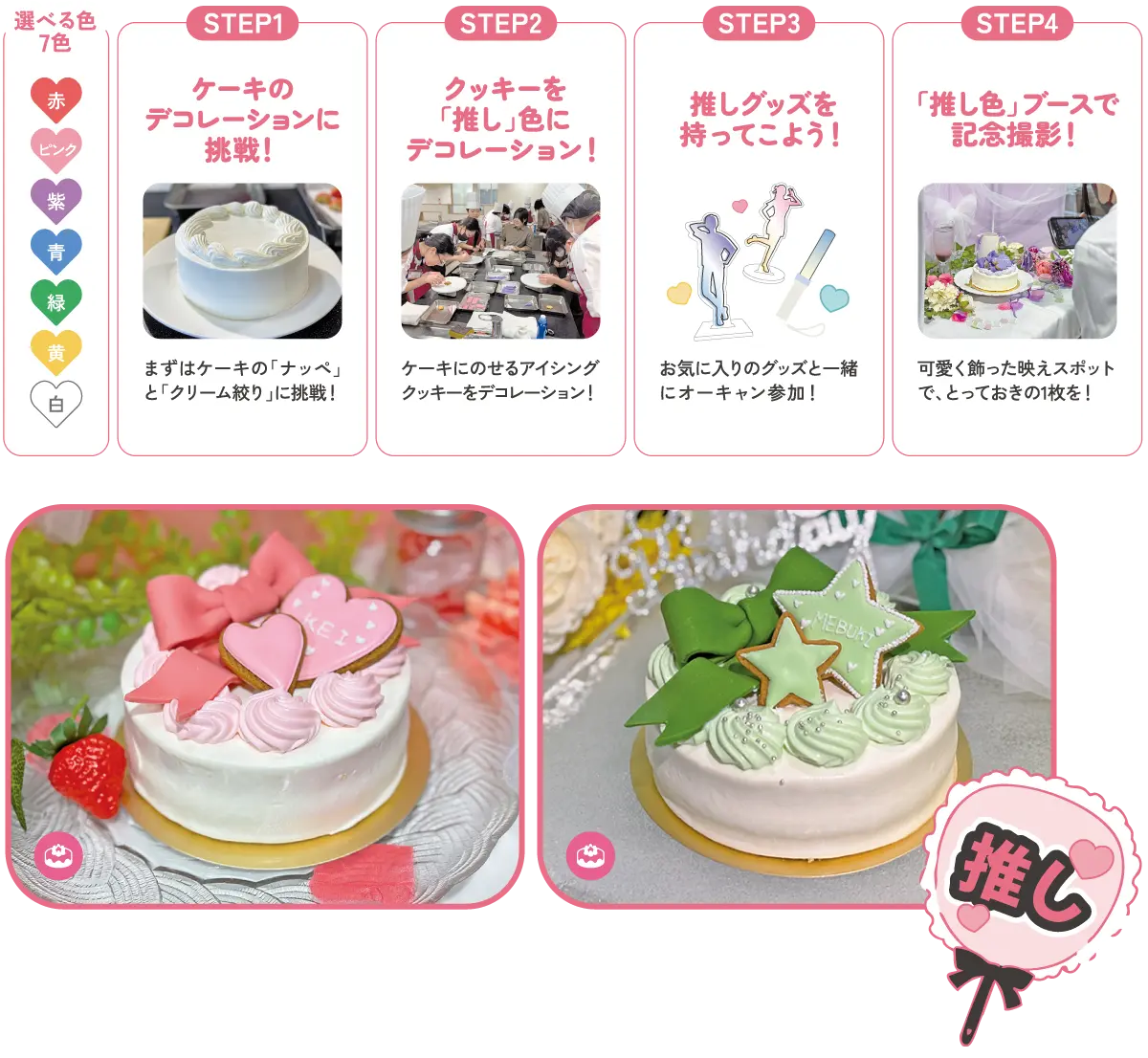 推し活ケーキ