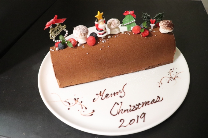 クリスマスケーキの作り方 ブッシュドノエル Ver 赤堀製菓専門学校 東京 パティシエ カフェ専門学校