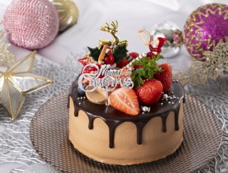 チョコレートクリスマスケーキ